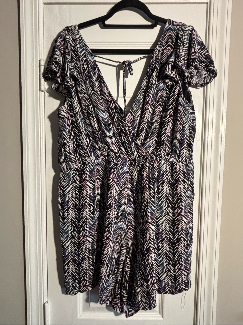 Torrid Multicolor Double - V Romper